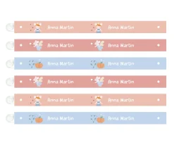 6 Cintas para Colgar Ropa Mouse Fairies Personalizables