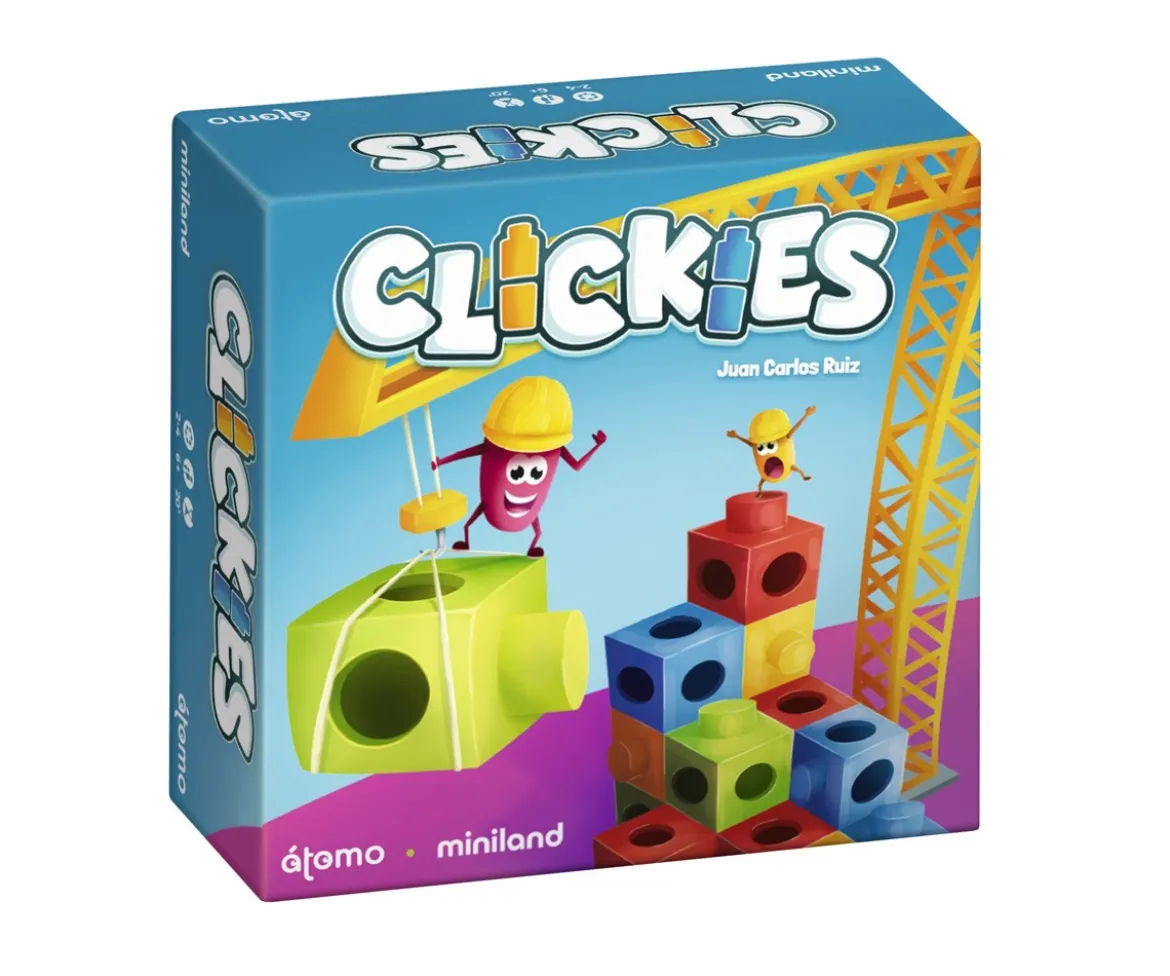Clickies Átomo x Miniland