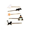 10 Clip de Pelo Esmaltadas Halloween