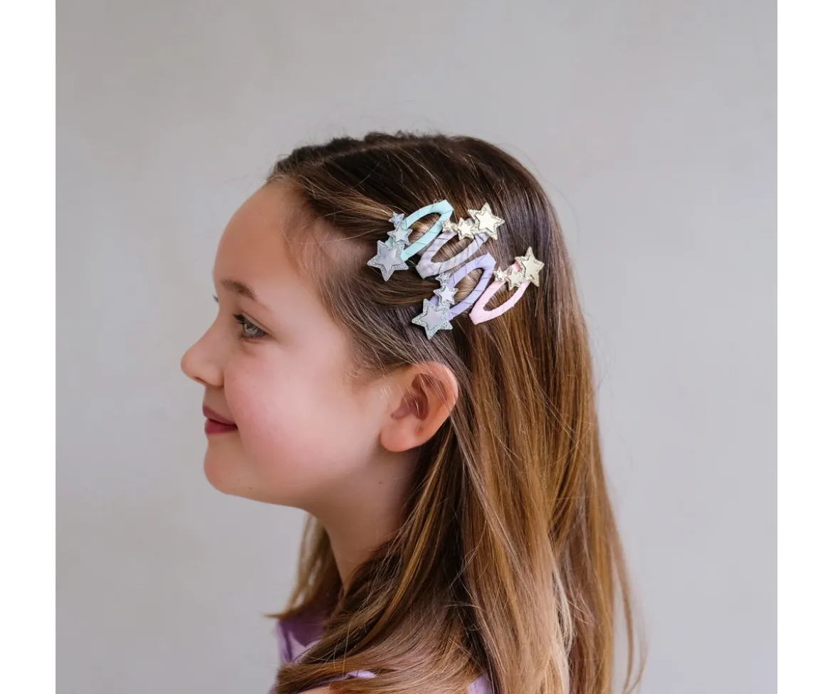 4 Clips de Pelo Trailing Star Clic Clacs