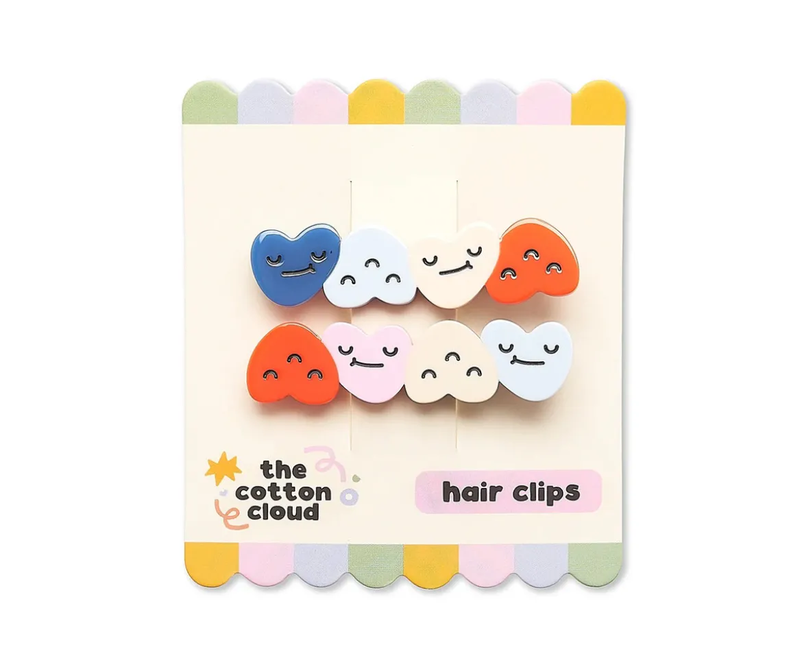 2 Clips para el Pelo Dancing Hearts