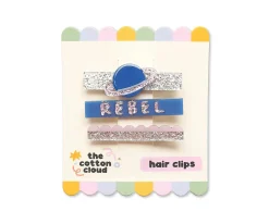 3 Clips para el Pelo Galaxy