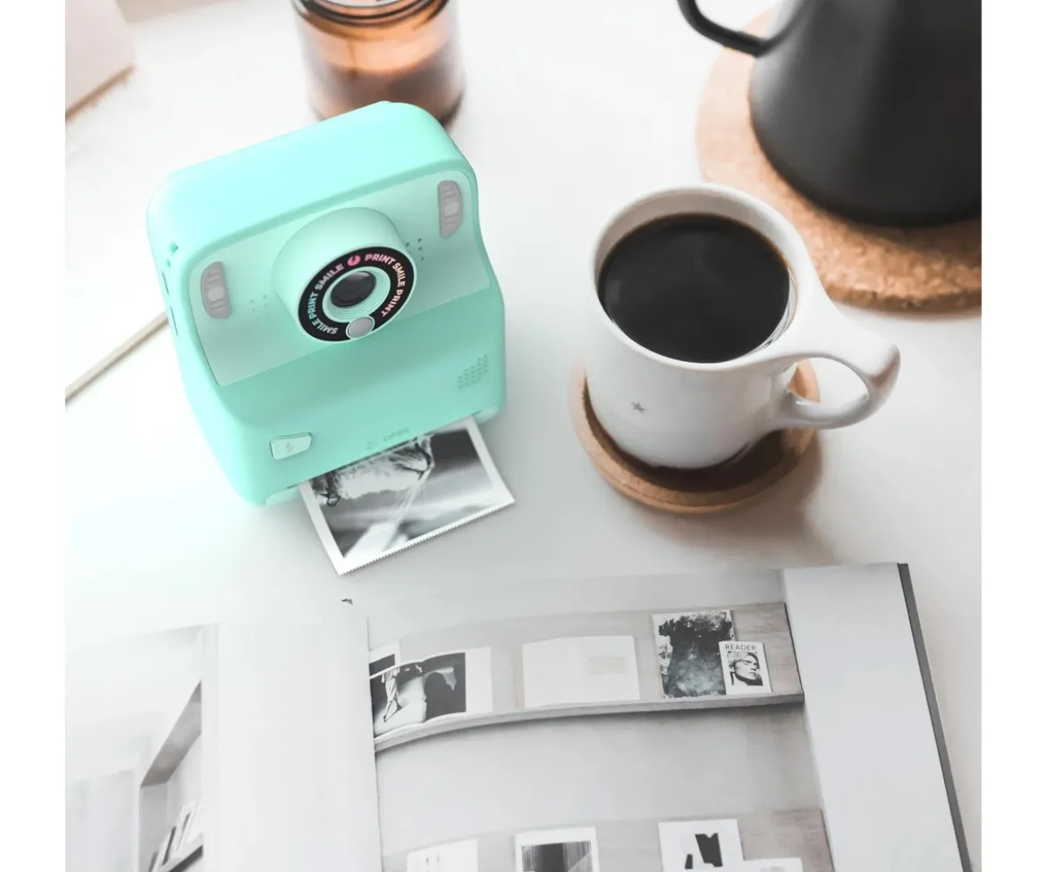 Cámara Digital Instantánea Pixiprint Turquoise