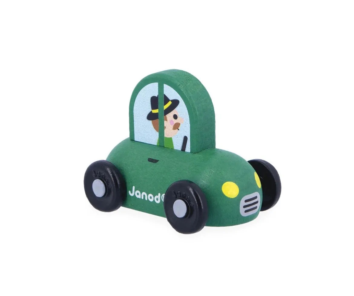 Coche de Madera Campiña Cross Roads Verde
