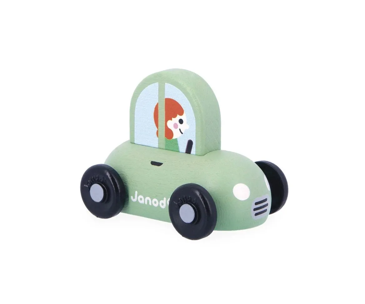 Coche de Madera Ciudad Cross Roads Verde