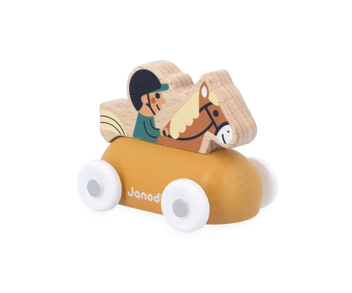 Coche de Madera Valle Nevado Cross Roads Mostaza