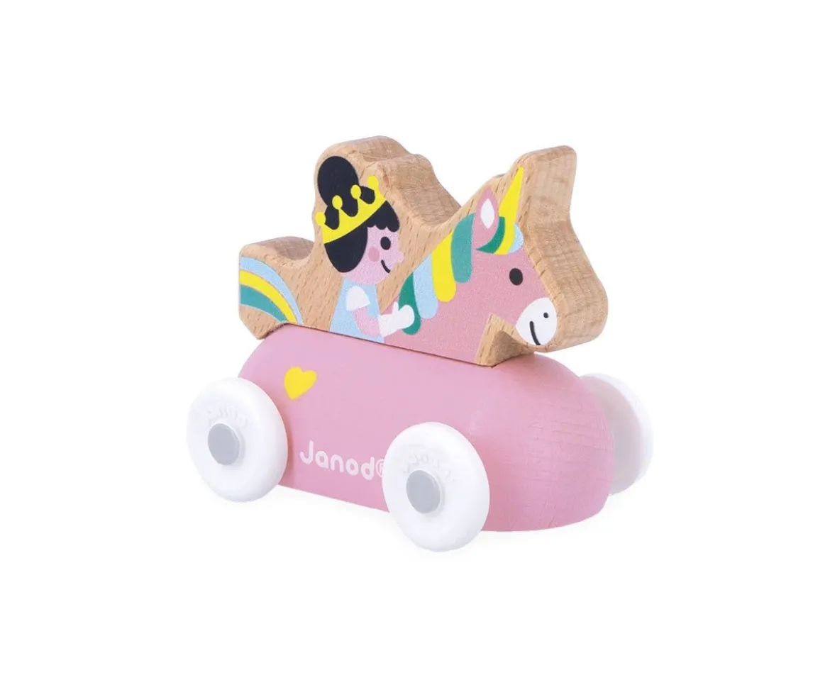 Coche Princesa de Madera Reino Encantado Cross Roads