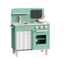 Cocina de Madera Sweden Vintage con Accesorios