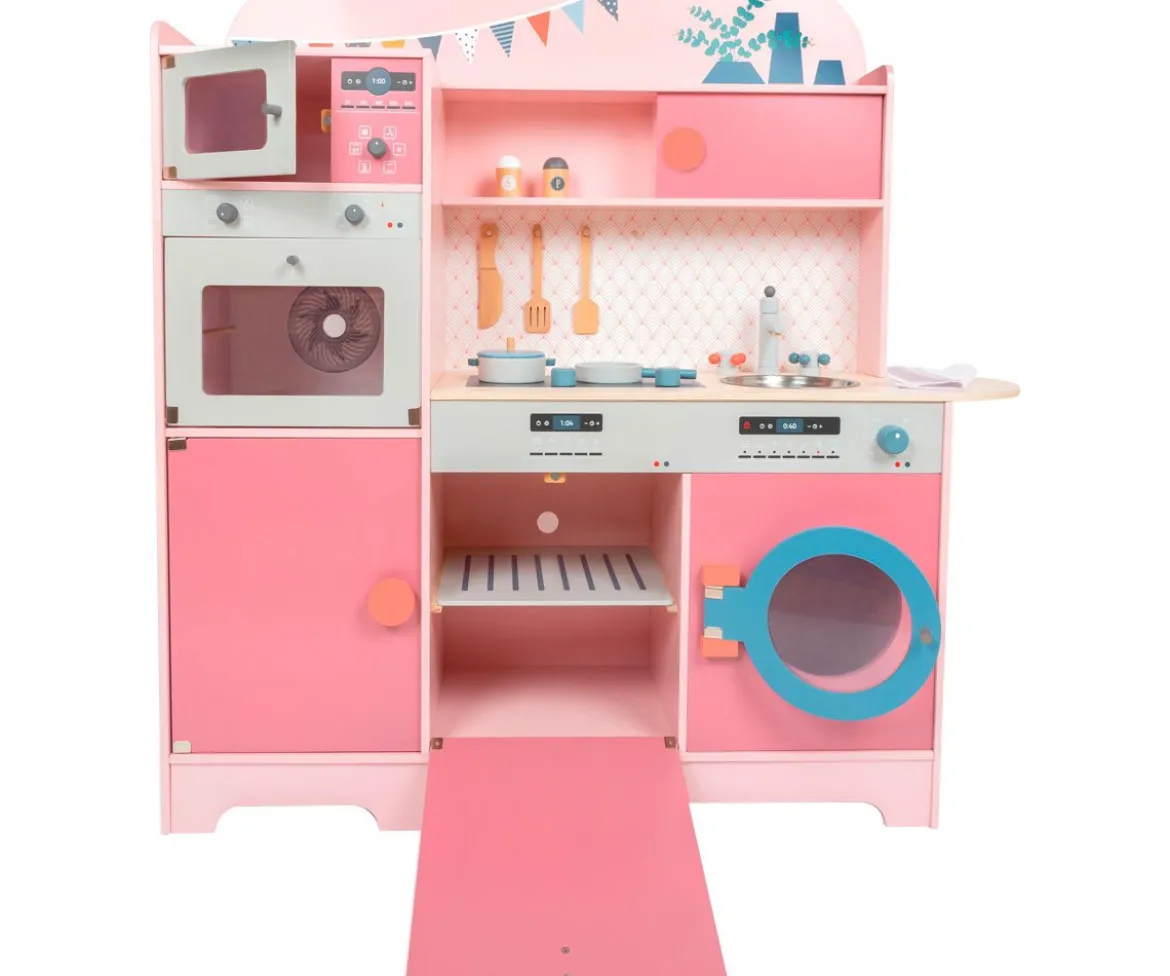 Cocina Infantil Rosa Gourmet