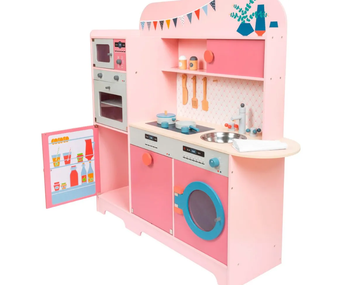 Cocina Infantil Rosa Gourmet