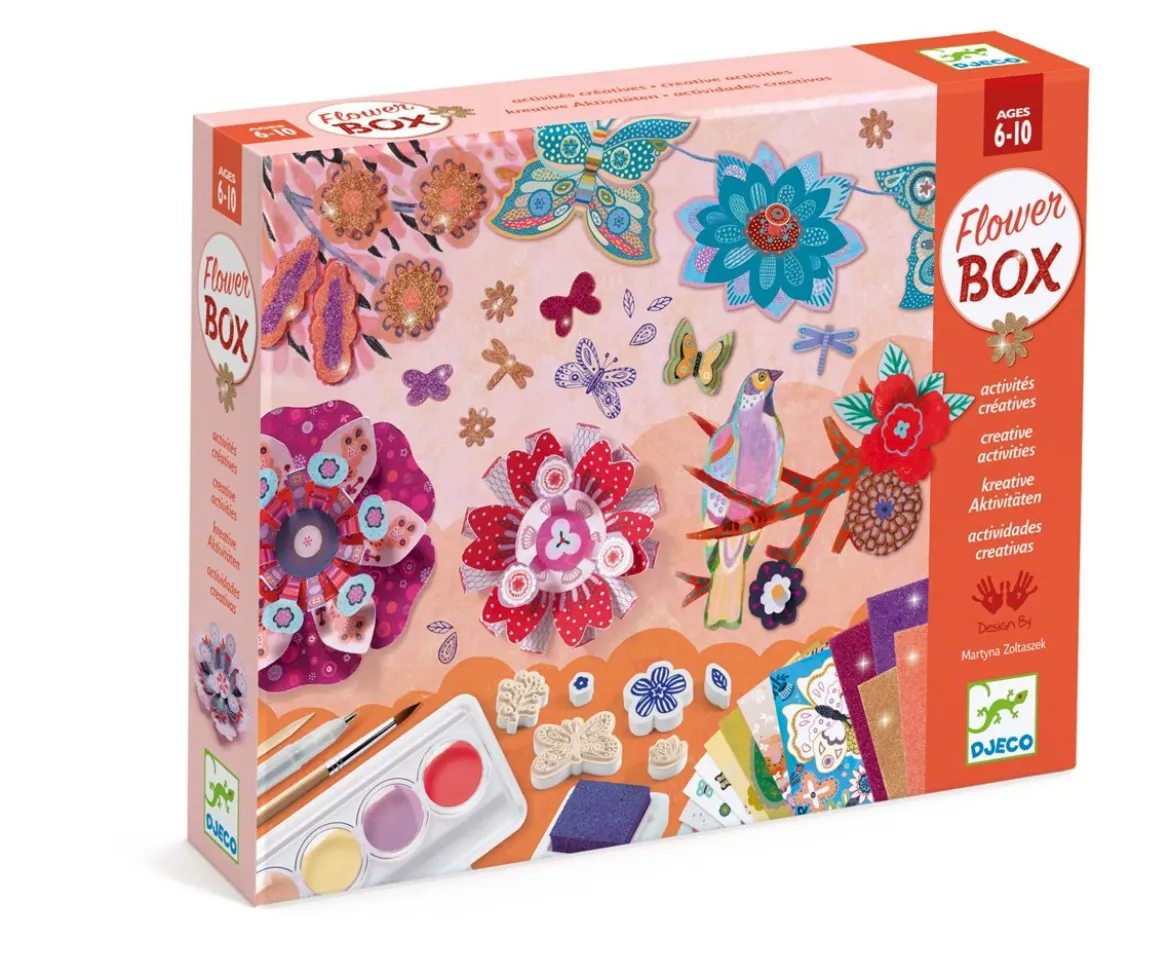 Cofre Multiactividades Creativas de Papel Flower