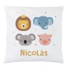 Cojín Personalizado Animal Friends
