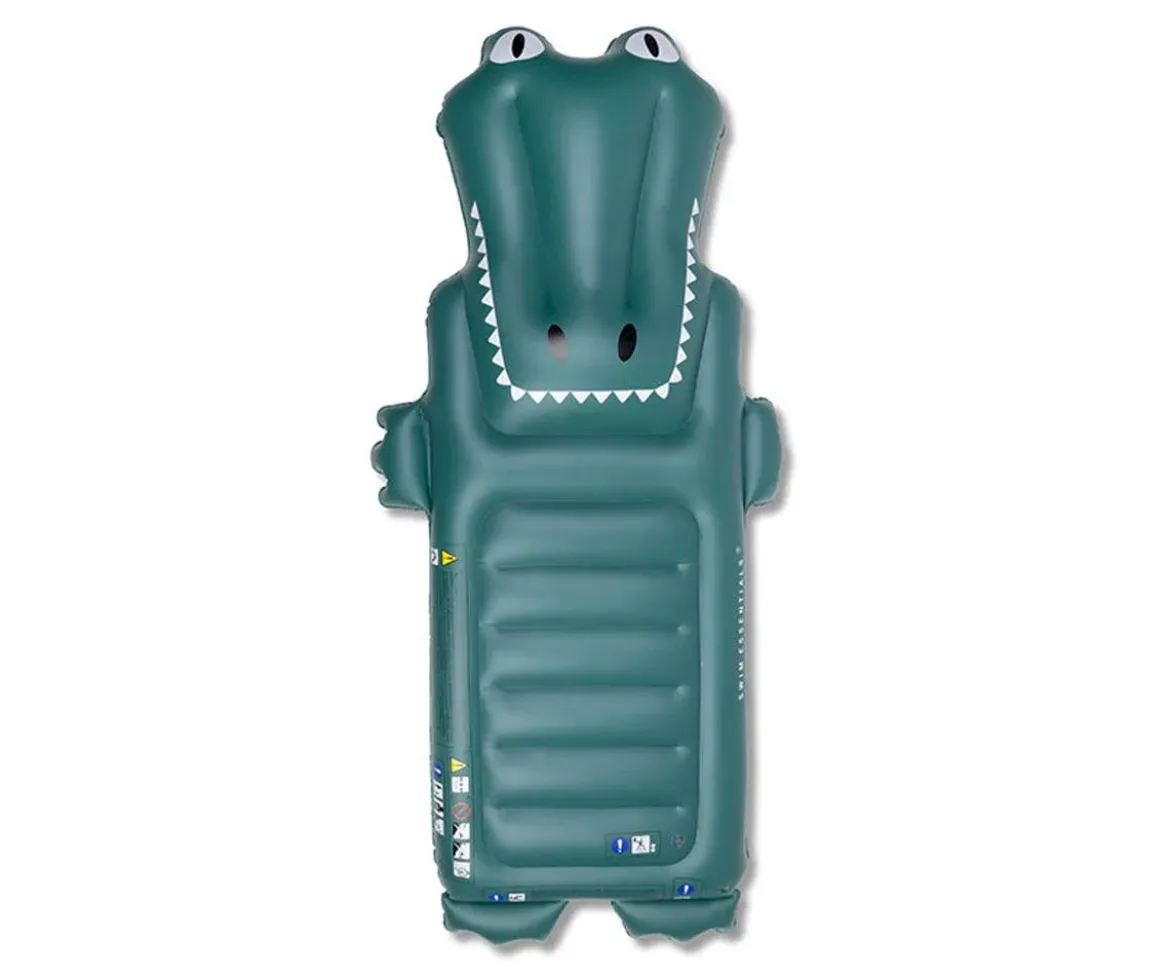 Colchoneta Hinchable Grande Crocodile