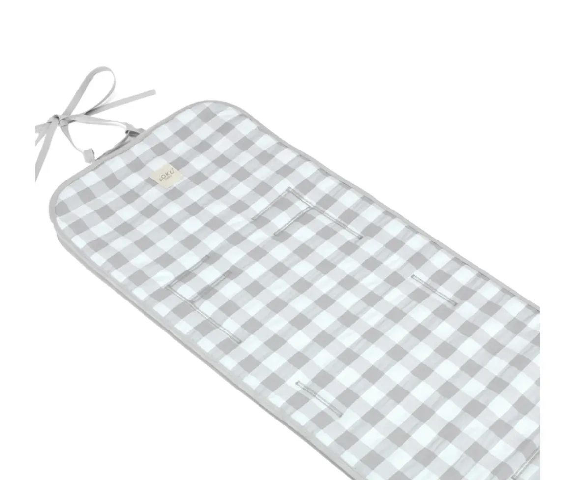 Colchoneta Silla de Paseo Vichy Gris