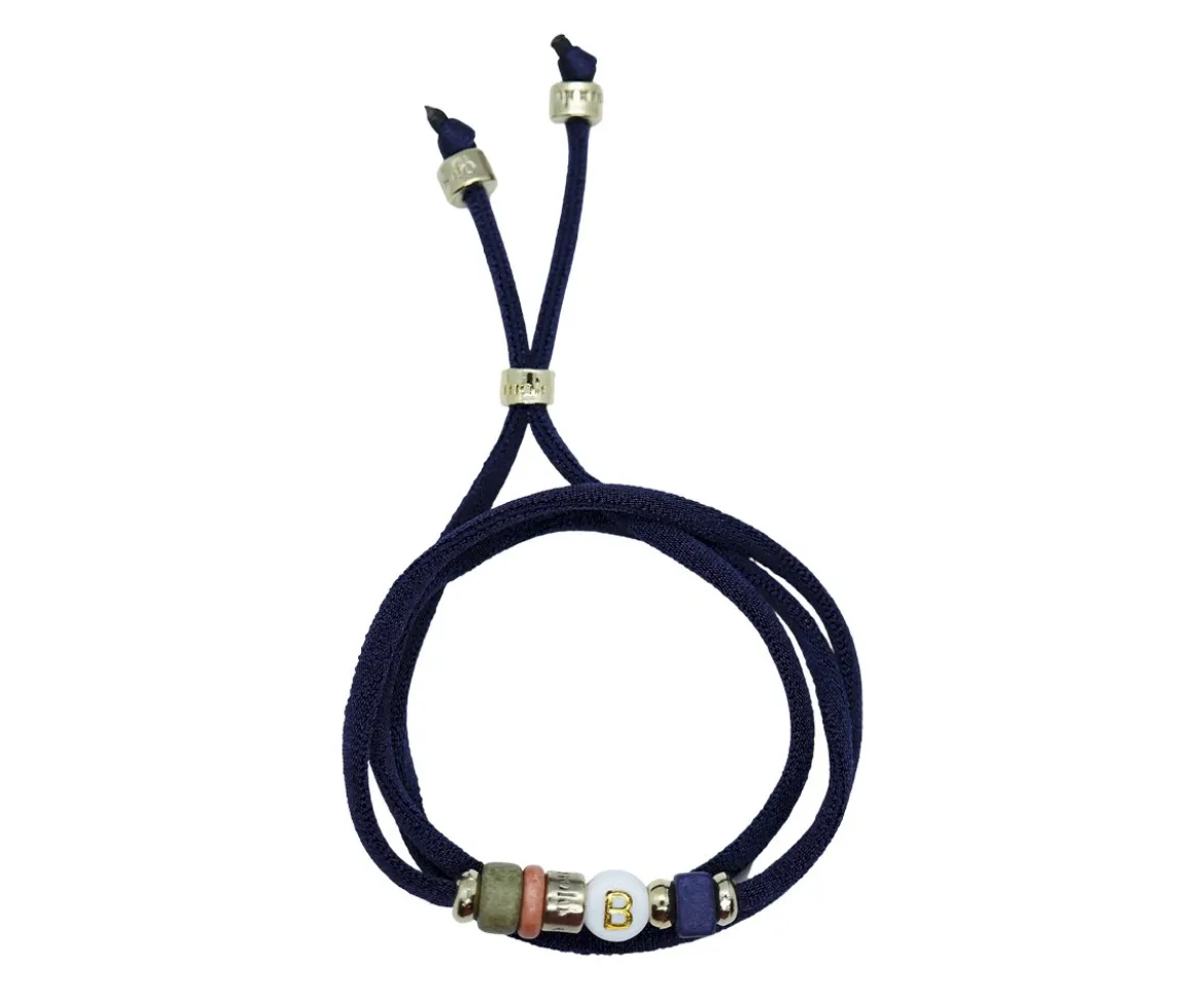 Collar-Pulsera Dué Azul Marino