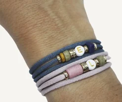 Collar-Pulsera Dué Azul Marino