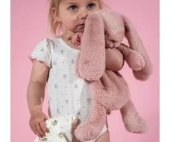 Conejito de Peluche Houston con Peso Rosa Personalizable