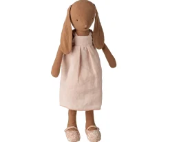 Conejito Talla 3 Marrón Chocolate con Vestido y Zapatos