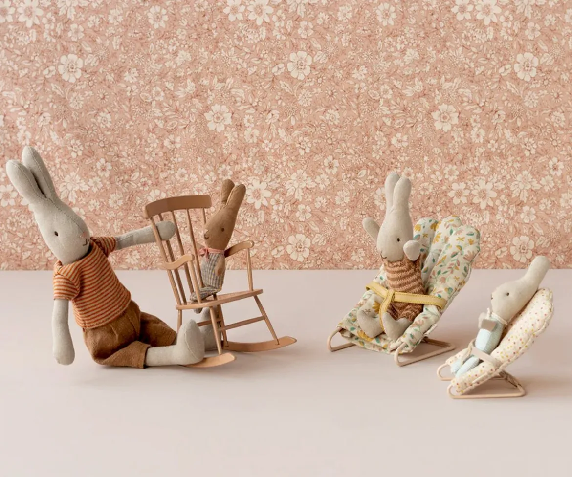 Conejo MY Bebé Rabbit Light Blue Check