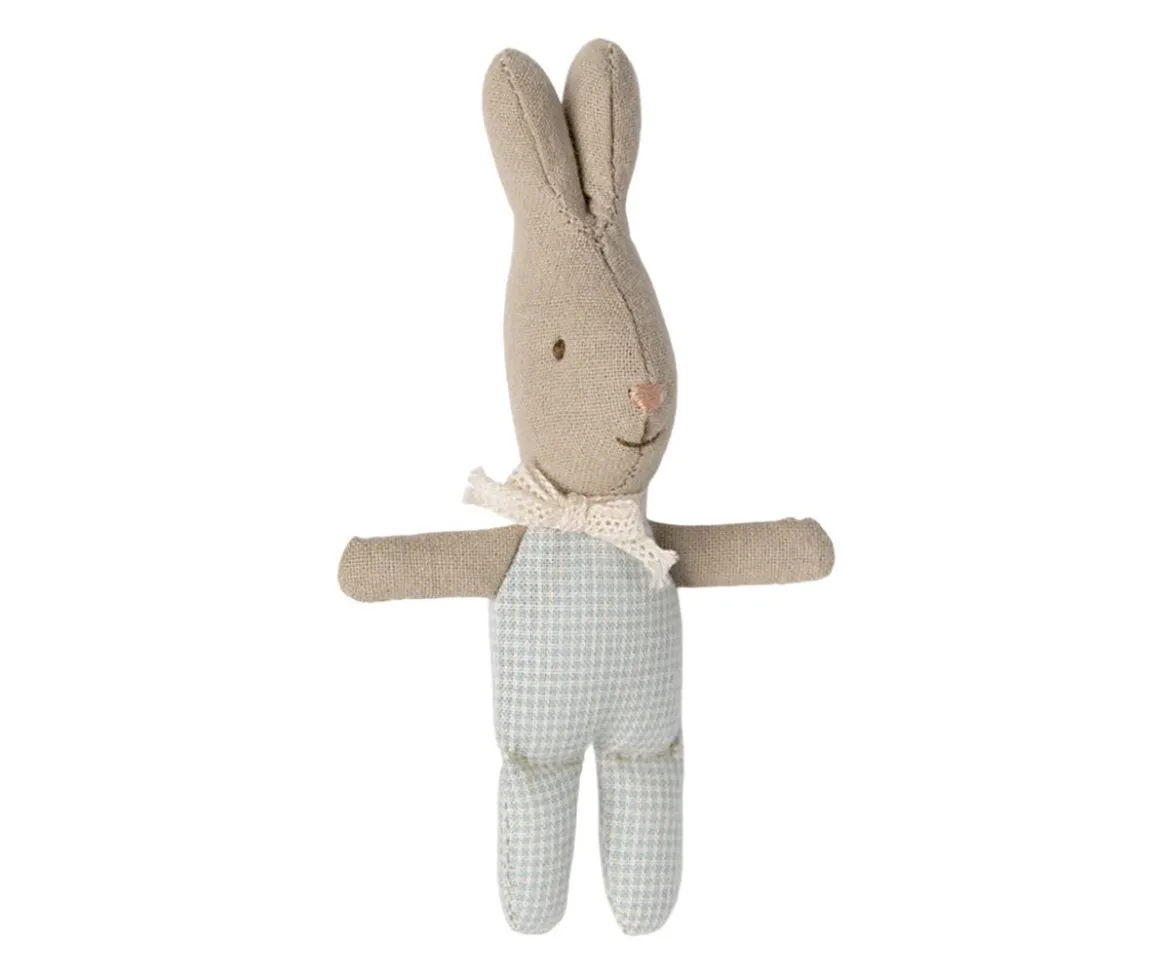Conejo MY Bebé Rabbit Light Blue Check