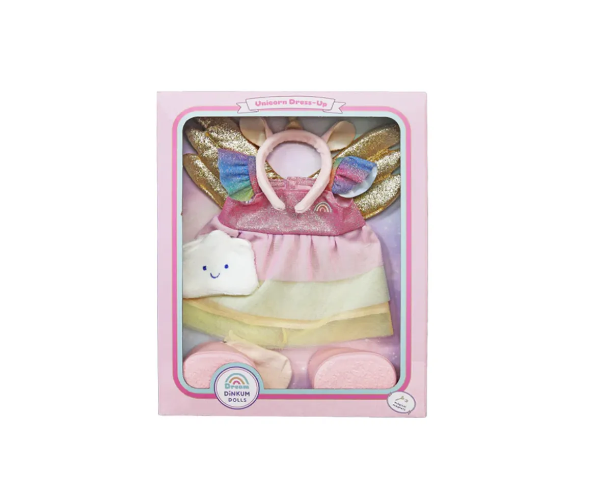 Conjunto Disfraz de Unicornio para Muñeco Dinkum