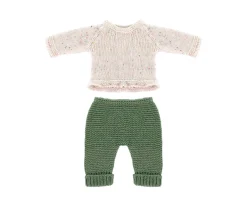 Conjunto Punto Jersey y Pantalón Muñeco 32 cm