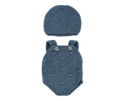 Conjunto Punto Pelele y Gorro 32 cm