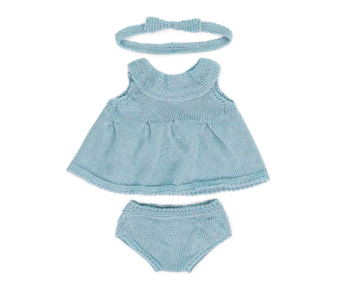 Conjunto Punto Vestido y Diadema 38 cm