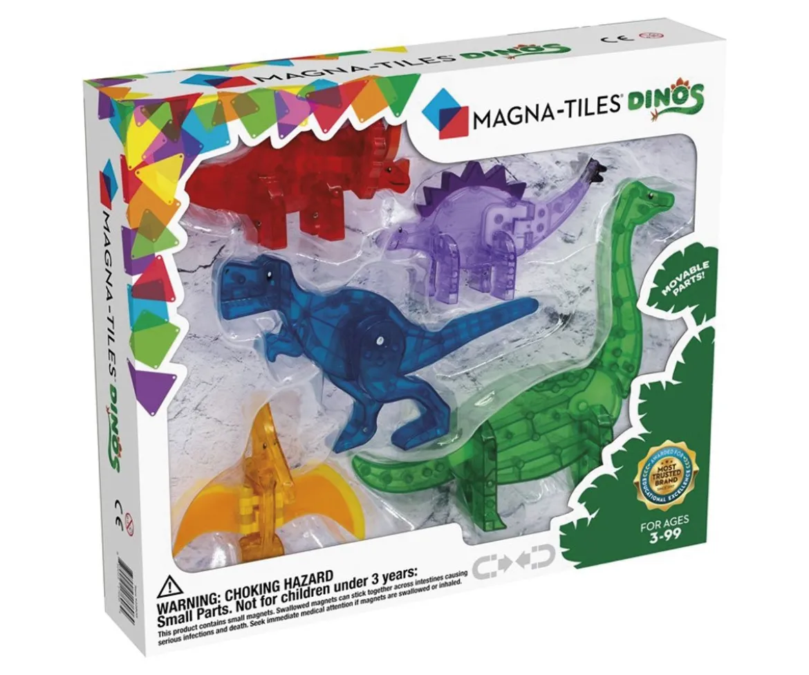 Construcción Dinos 5pcs