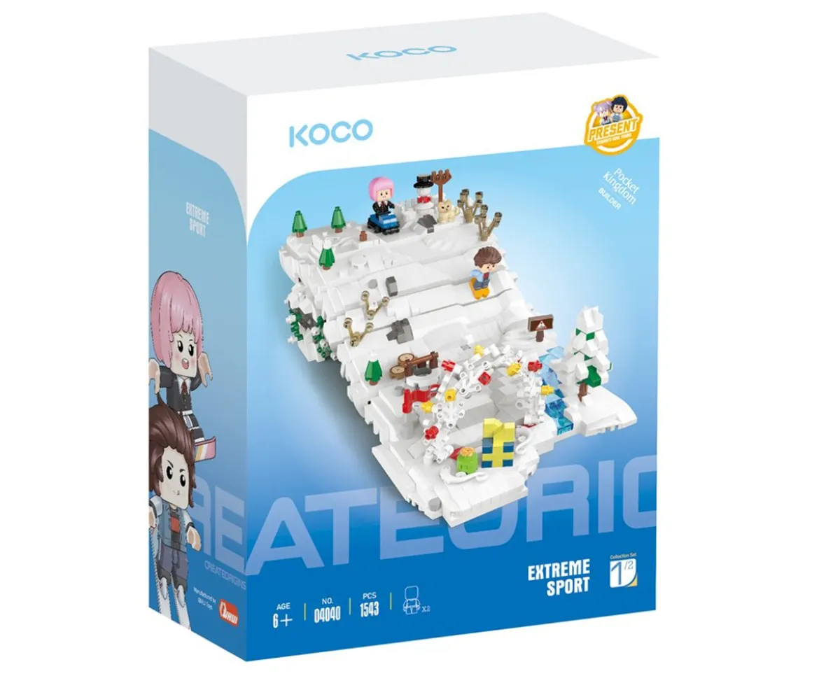 Construcción KOCO Esquí 1543 Piezas