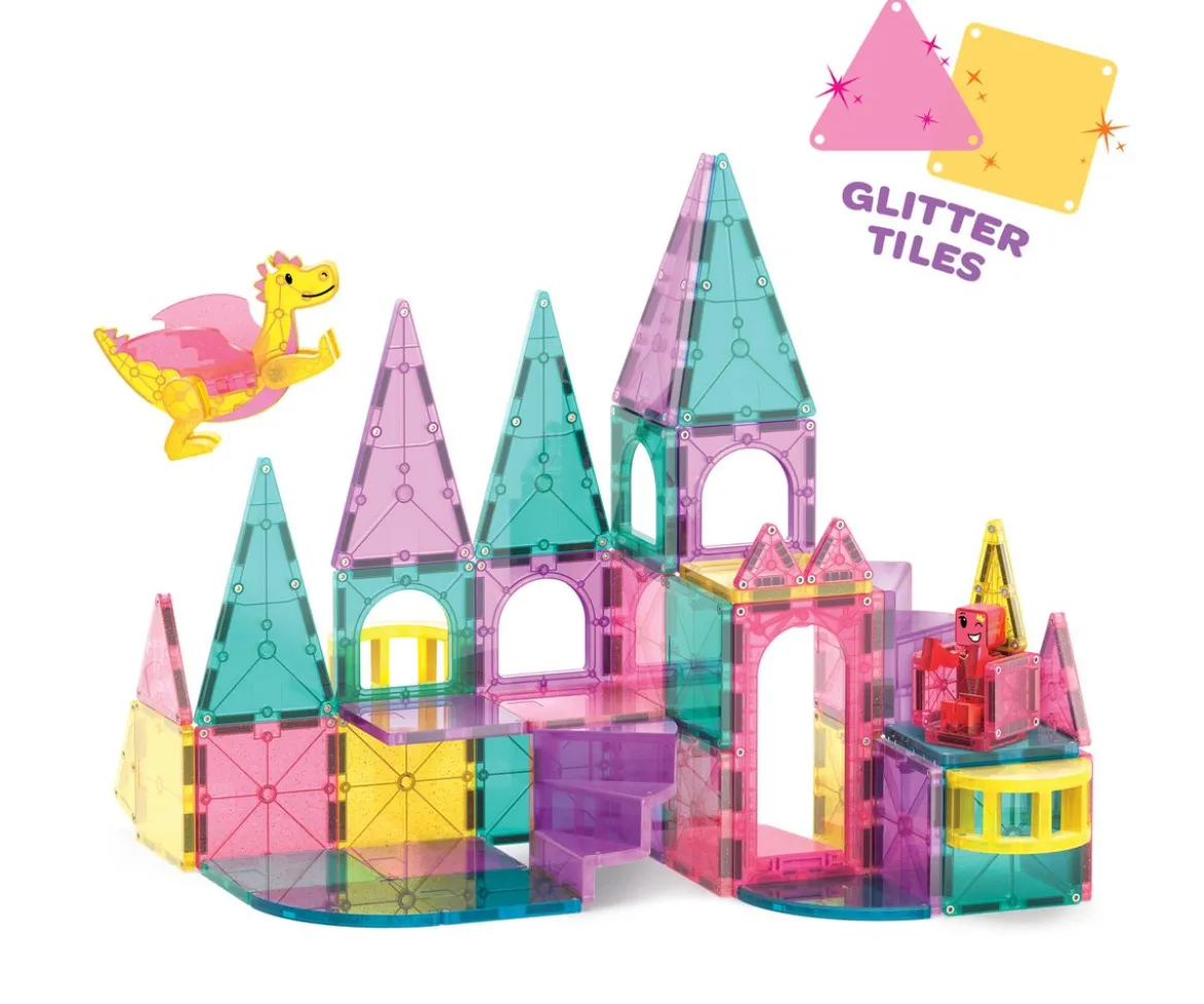 Construcción Magna-Tiles Castle DLX + microMAGS