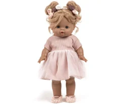 Corona de Flores de Ganchillo Rose para Muñeco Gordis
