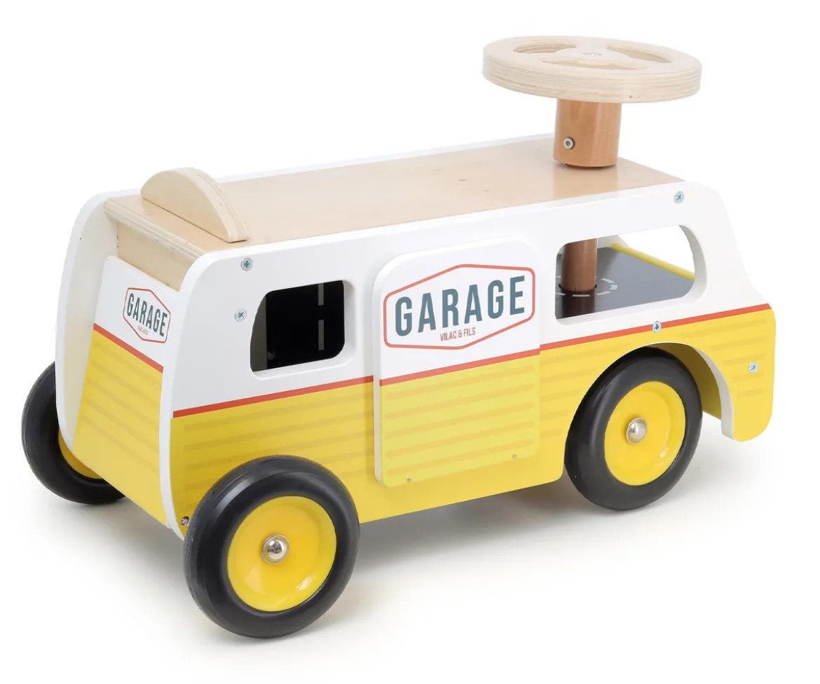 Correpasillos Van-Garage de Madera