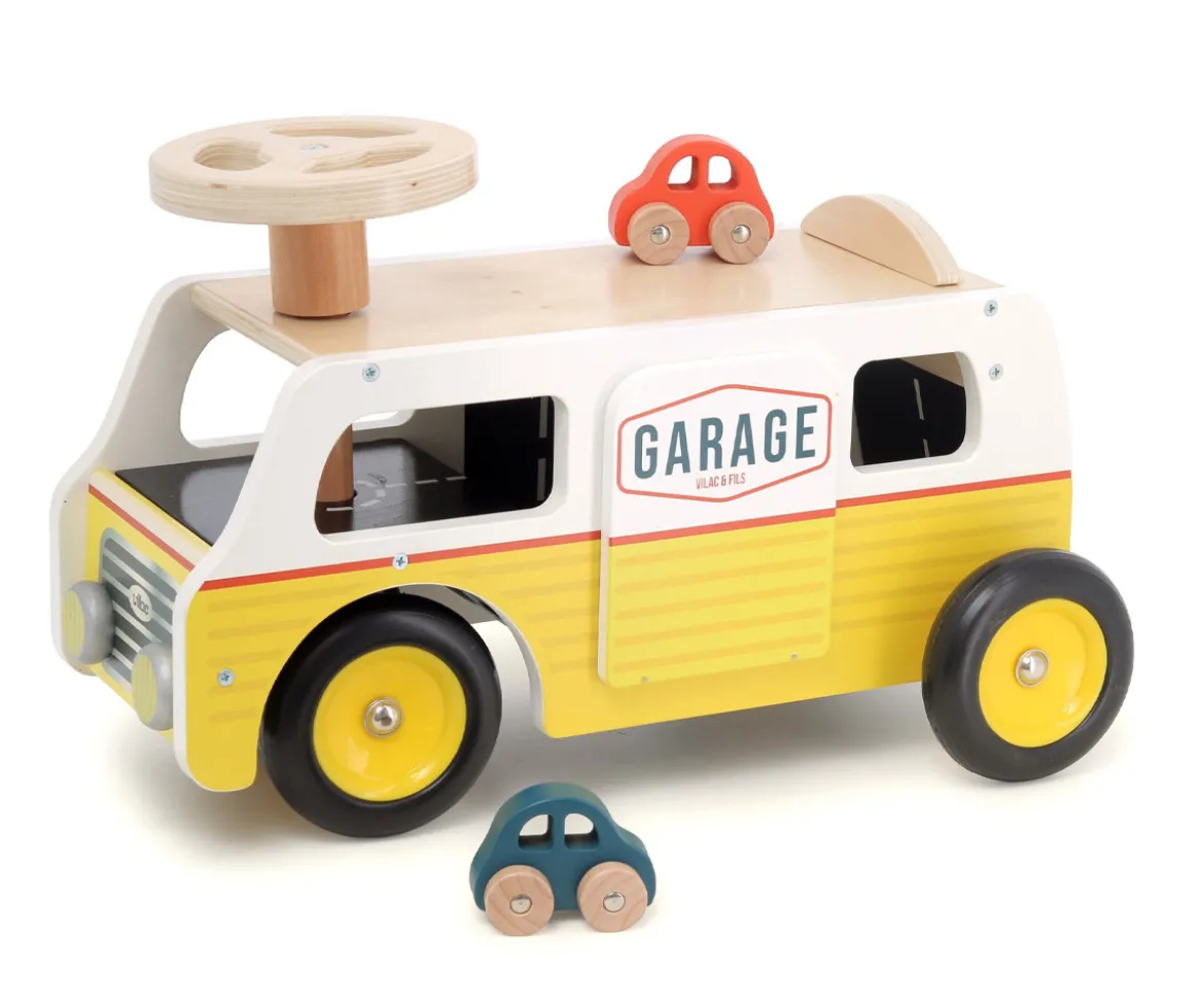 Correpasillos Van-Garage de Madera