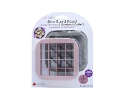 2 Cortadores Sándwich Pink / Gray