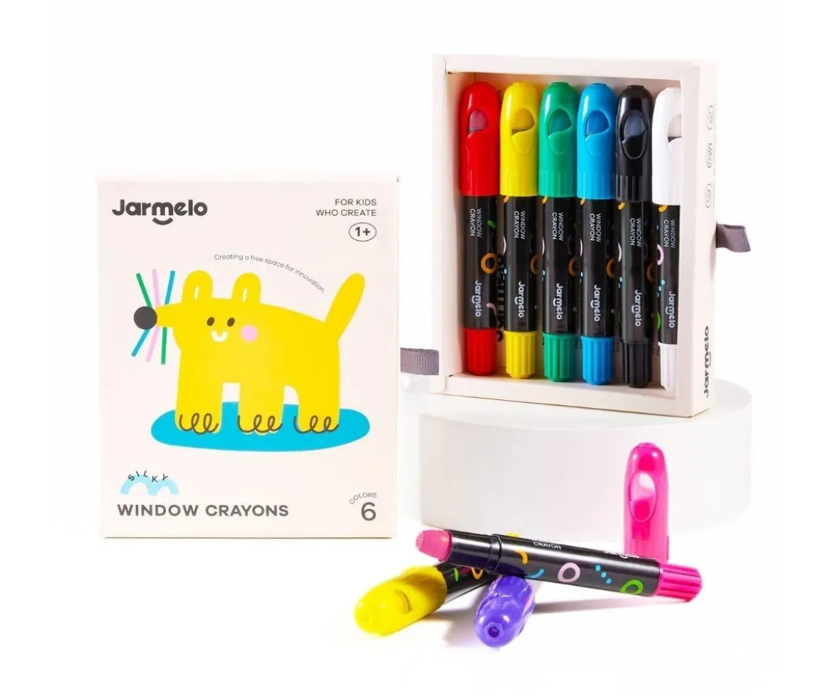 Crayones para Cristal, Azulejos y Papel 6 Colores