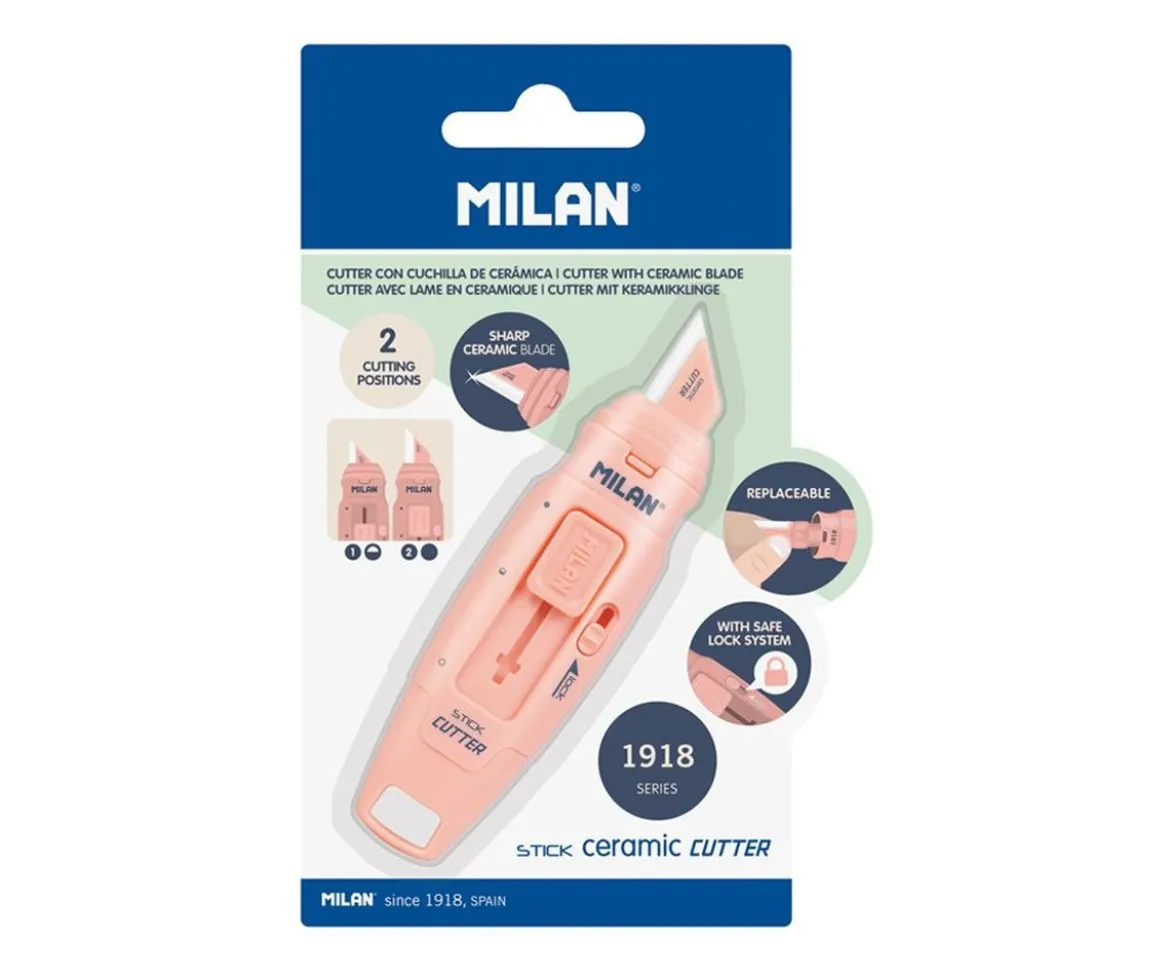 Cúter Cerámico Stick Rosa Colección 430 Since 1918