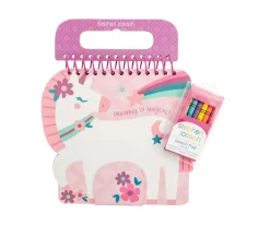 Cuaderno con Pegatinas y Crayones Unicornio