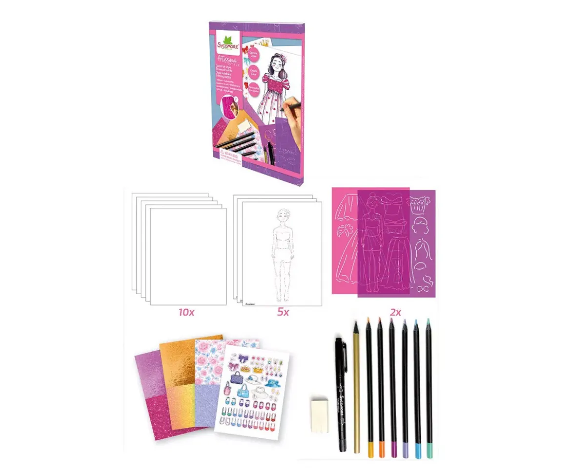 Cuaderno Creativo Artissimo Diseño de Moda Vestidos