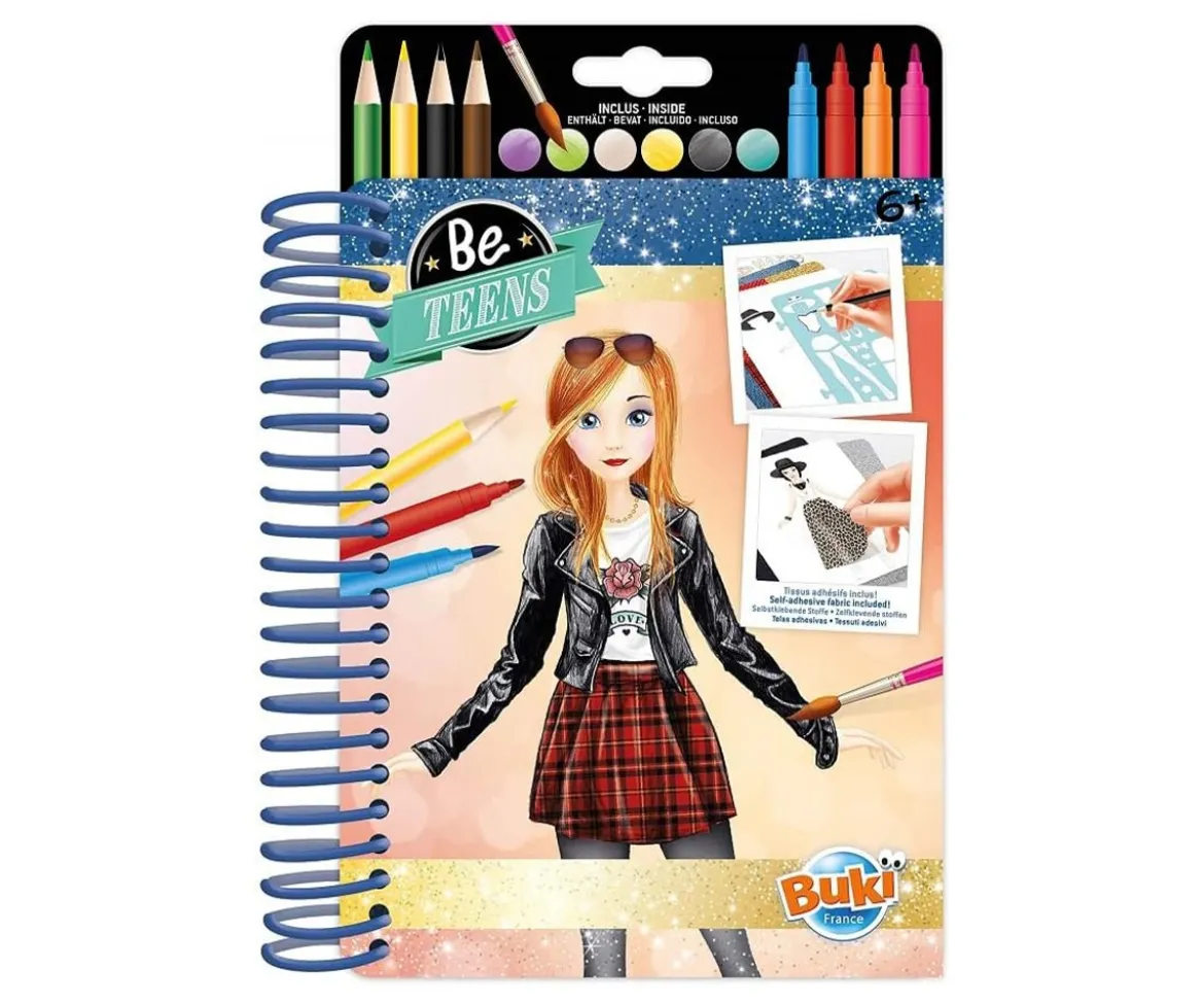 Cuaderno de Moda Be Teens Look Rock