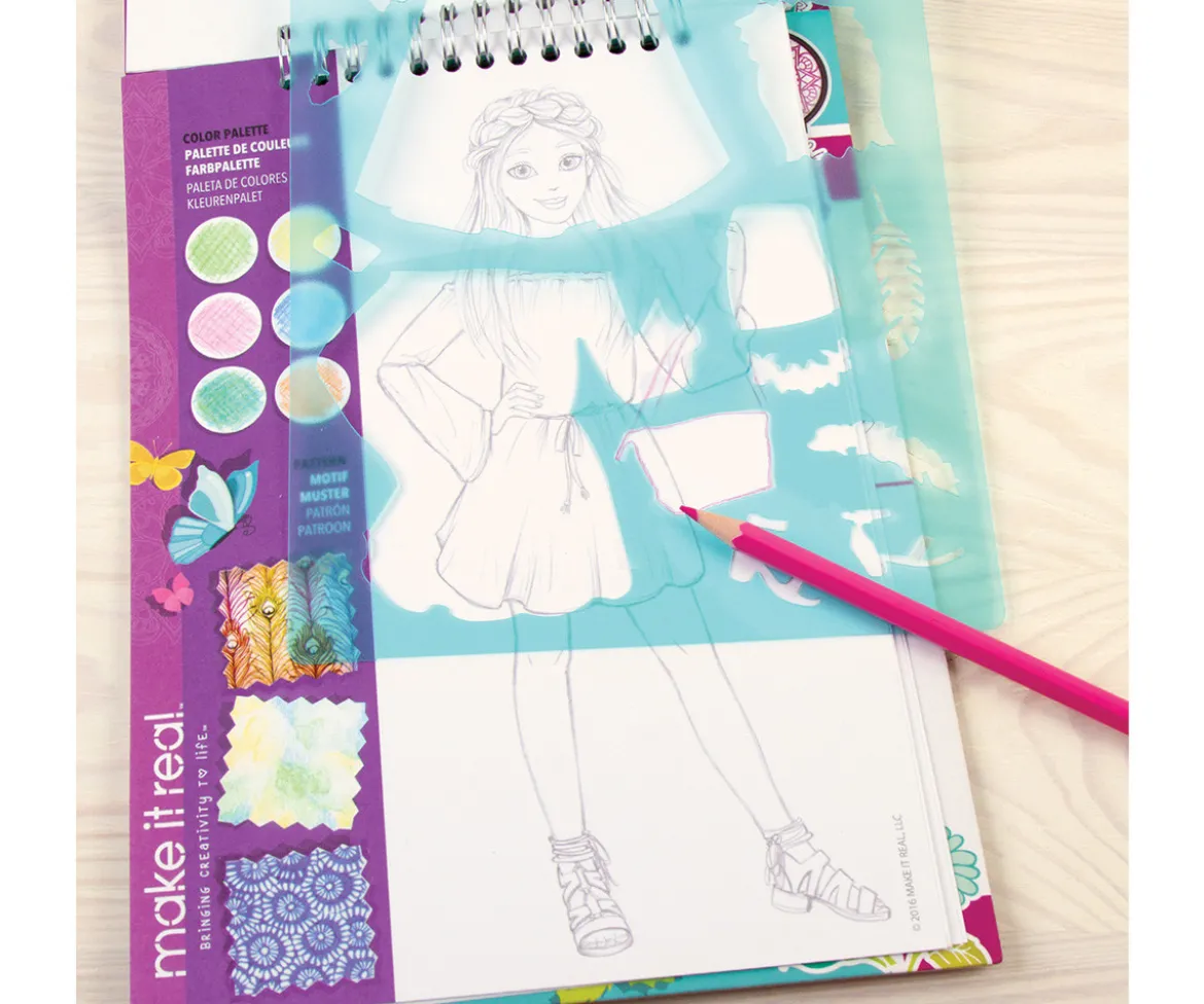 Cuaderno de Moda Floral Make It Real