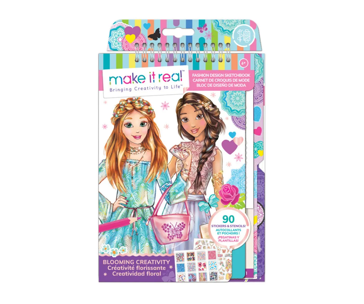 Cuaderno de Moda Floral Make It Real