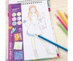 Cuaderno de Moda Floral Make It Real