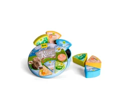 Cuñas de Queso en Porciones de Madera