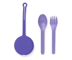 Cubiertos de Viaje con Funda Lilac
