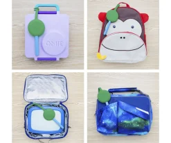 Cubiertos de Viaje con Funda Mint Green