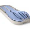 Cubiertos Pocket Biodegradables Azul Infinity