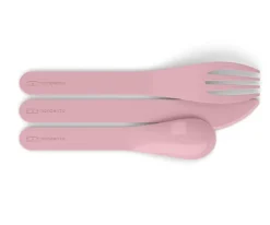 Cubiertos Pocket Biodegradables Blush