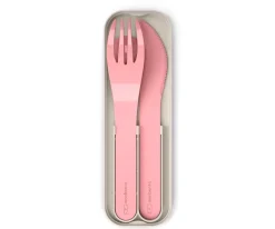 Cubiertos Pocket Biodegradables Blush