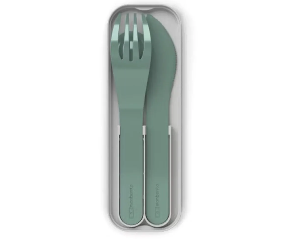 Cubiertos Pocket Biodegradables Green Forest